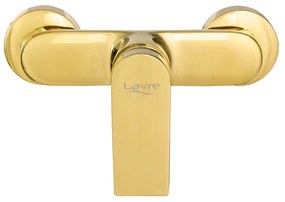 Gamma Rossa, fali zuhanycsaptelep, fényes arany, GMA-BRAN-GD