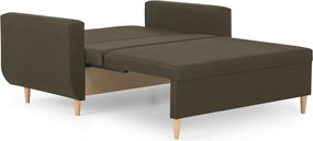 DORIS Kétszemélyes kinyitható kanapé Szürke