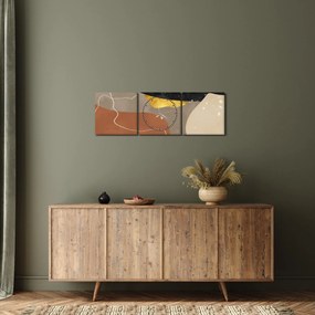 Kép - Absztrakció (órával) (90x30 cm)