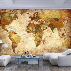 Fotótapéta - Old World Map, 350x245 cm