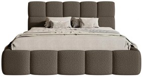 Franciaágy 140 cm Cirsten 140B (ágyráccsal) (bézs). 1099523