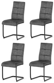 Étkezőszék garnitúra Vintage DCL-D1275 GREY4, 4db, 4 db