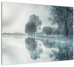 Téli természet képe (70x50 cm)