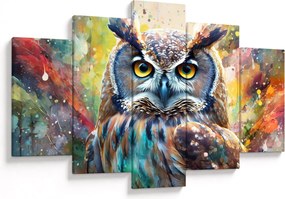 Kép - Egy bagoly festménye (150x105 cm)