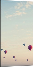 Vászonkép Ifjúsági Léggömbök Ég Természet Naplemente 60x120