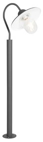 Modern kültéri állólámpa sötétszürke 120 cm IP44 - Kansas
