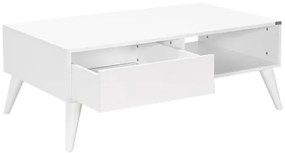 Kávésasztal 42x110 cm fehér