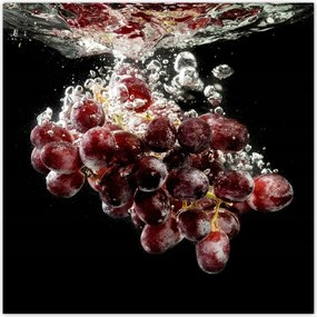 Poszterek 100x100 Sötét szőlő a vízben
