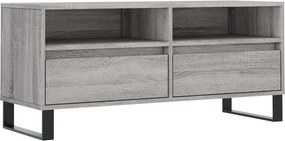 vidaXL szürke sonoma színű szerelt fa TV-szekrény 100x34,5x44,5 cm