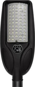 LED dimmelhető napelemes utcai lámpa érzékelővel VENICE 50W/4000 mAh IP65 fekete + távirányító