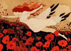 Poszter 18x13cm Aura kovácsolt mező