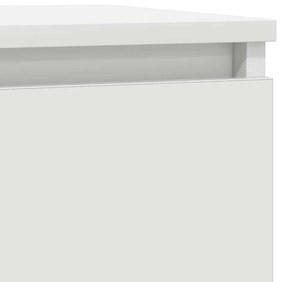 fehér szerelt fa tálalószekrény fiókos 71x35x65 cm