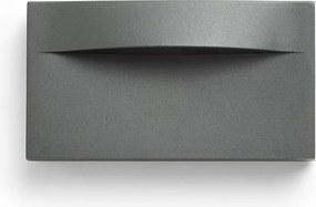 RENDL BOBO RC fali lámpa antracitszürke 230V LED 8W IP65 3000K