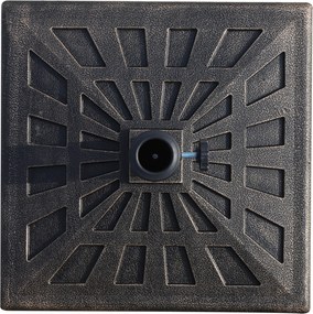 Outsunny 15 kg-os Négyzetes Napernyő Állvány, Napernyő Súly, Állvány 38 mm Átmérőjű Oszlophoz, Erkélyhez, Teraszhoz, Kerthez, Bronz | Aosom