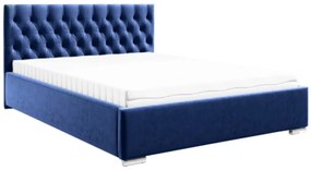 St1 ágyrácsos ágy, királykék (140 cm)