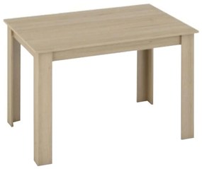 Étkezőasztal, tölgy sonoma, 120x80 cm, KRAZ