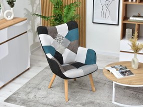 Fotel Nutri (patchwork + bükk). Akció -15%. 1110349