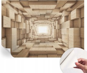 Öntapadós fotótapéta a konyhába Mosható fa alagút 208x146 cm