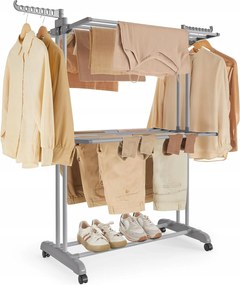 Erkélyszárító, szennyestartó Songmics 60-148 cm x 76-128 cm