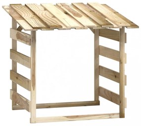 6 db impregnált fenyőfa pergola tetővel 100 x 90 x 100 cm