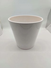 Kerámia kaspó fehér 31 cm x 21 x 30 cm