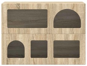 Széf Sonoma tölgy 80,5 x 35 x 59 cm Faanyag