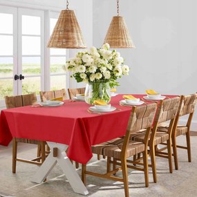 Abrosz Foltálló Klasszikus Téglalap alakú Szín Piros 130 x 160cm