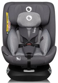 Lionelo - Forgatható autósülés bázissal BASTIAAN ONE i-Size 40-150 cm Szürke kő