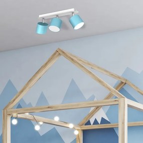 Spotlámpa DIXIE 3xGX53/11W/230V kék