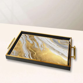 Üveg tálca, 38×24 cm – TPA10034
