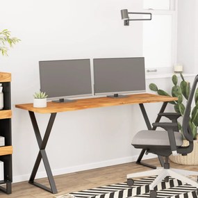 tömör akácfa téglalap alakú asztallap 140 x 50 x 2,5 cm