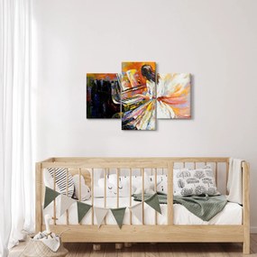 Kép - Egy nő zongorázása (90x60 cm)