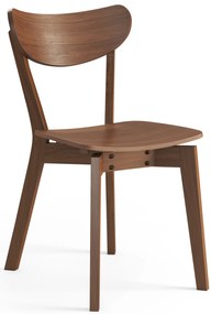 MAZZONI EXPORT ROXY Természetes Dió - RETRO FA SZÉK NAPPALIBA ÉTKEZŐBE KONYHÁBA