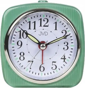 Zöld Megvilágított Ovális Ébresztőóra Szundival Jvd SRP7503.2 7,5 cm