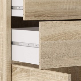 Natúr színű moduláris polcrendszer elem tölgyfa dekorral 84x105 cm Prima – Tvilum