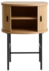 Natúr színű éjjeliszekrény Nola – Unique Furniture