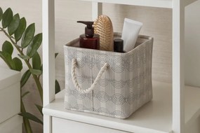 Geometrikus tároló doboz 26 x 26 x 22 cm - m méret