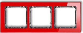 Keret 3x piros/grafit 17-11-DRS-3 Deco Karlik