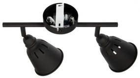 Spotlámpa FIONA 2xE14/8W/230V fekete