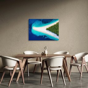Kép - Ostrav Hvar, Horvátország (üvegen) (70x50 cm)