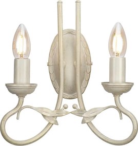Elstead Lighting OLIVIA OV2-IVORY-GOLD Fali lámpa 2x60W/E14