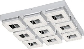 Eglo 95658 - Kristály mennyezeti lámpa FRADELO 9xLED/4W/230V