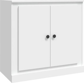 vidaXL fehér szerelt fa tálalószekrény 70x35,5x67,5 cm