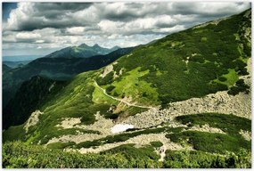 Poszterek 120x80 Tátra Lengyel hegyek Kilátás