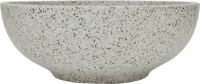 vidaXL szürke kerámia kerek asztali mosdó Φ41 x 14 cm