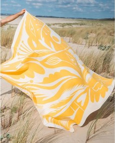 Sárga takaró 165x200 cm Lino – noo.ma