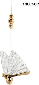 KING HOME MSE010100322 BUTTERFLY M Kristály Függesztett Lámpa Arany LED IP20