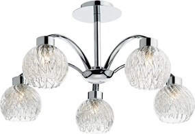Dar Lighting YASMIN YAS0550 Plafonlámpa 5x40W/G9 IP20