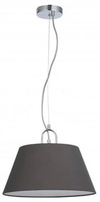 Lámpa Mennyezeti lámpatest KASEL , 6243, AC220-240V, 50/60Hz, 1*E27, max.40W, átmérő 40 cm, szürke