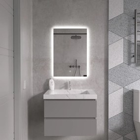 Erga Ava, LED tükör 50x70cm, 1840 lm, 6500K, első/hátsó világítás, ERG-V01-120-5070-00